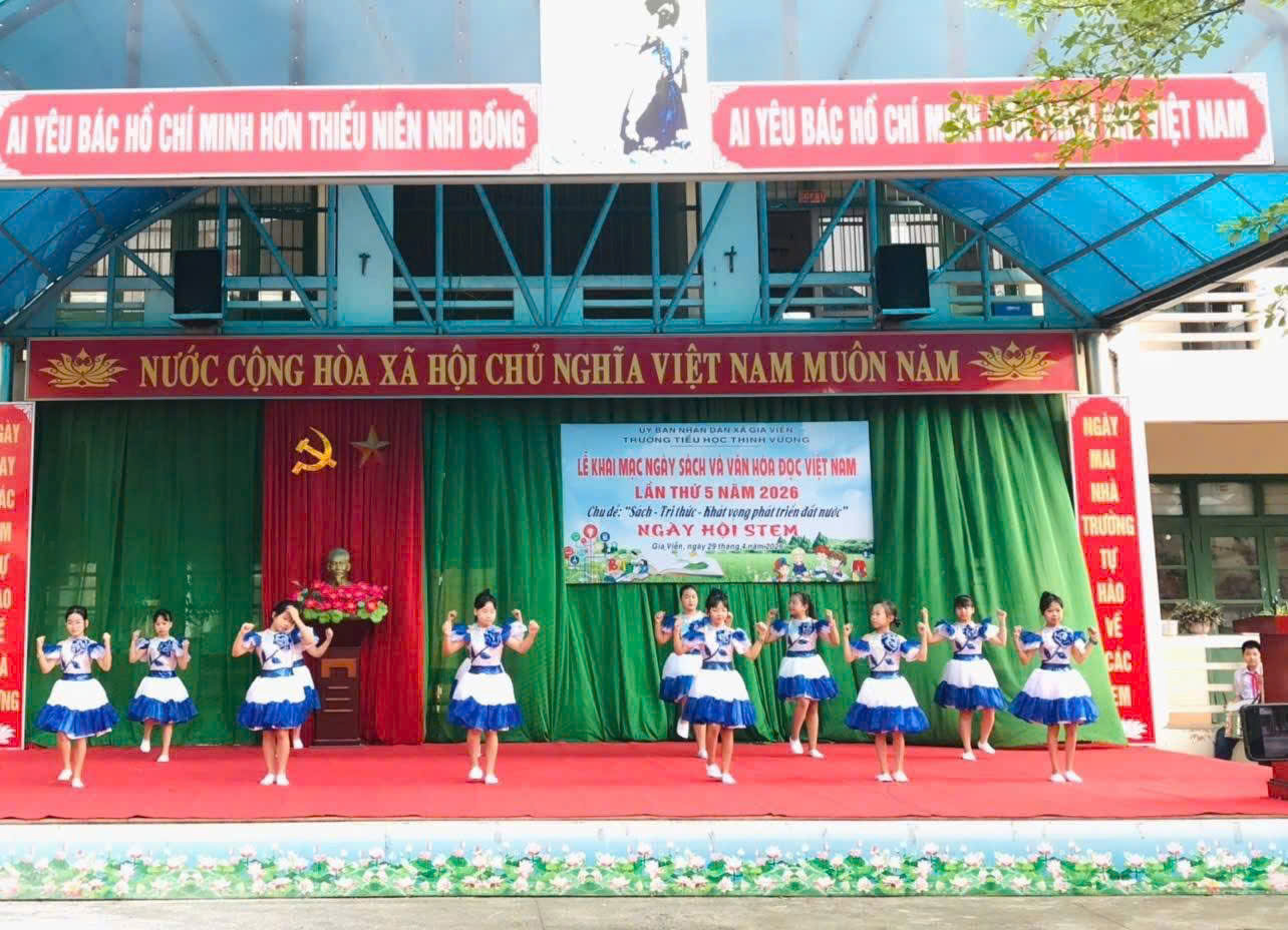 Lễ khai mạc ngày sách và văn hóa đọc Việt Nam lần thứ 5 năm 2026, chủ đề “Sách – Tri thức – Khát vọng phát triển đất nước”. Ngày hội Stem năm học 2025-2026