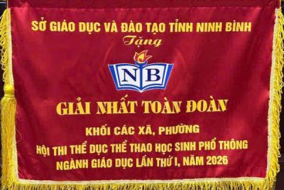 Trường Tiểu học Thịnh Vượng với thành tích xuất sắc trong Đại hội TDTT