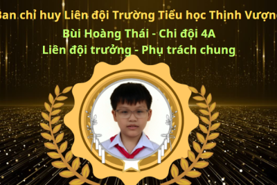 BAN CHỈ HUY LIÊN ĐỘI NĂM HỌC 2025 – 2026