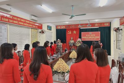 Đại hội công đoàn trường tiểu học thị trấn Me nhiệm kỳ 2023-2028