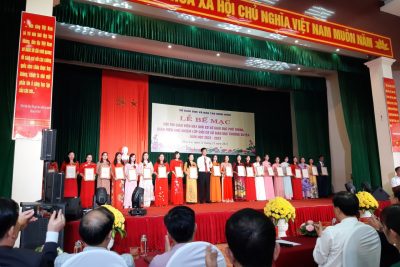 Giáo viên trường tiểu học thị trấn Me tham gia Hội thi giáo viên dạy giỏi tỉnh Ninh Bình
