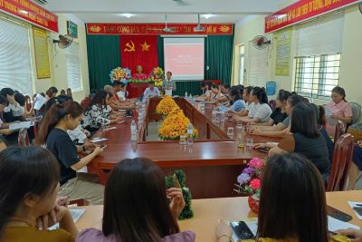 Hội nghị cha mẹ học sinh lần 1 năm học 2024-2025