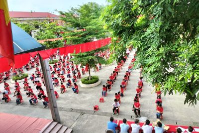 Lễ tổng kết năm học trường Tiểu học thị trấn Me