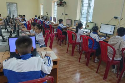 Trường Tiểu học Thị Trấn Me tổ chức cho học sinh tham gia sân chơi Trạng nguyên Tiếng Việt cấp trường