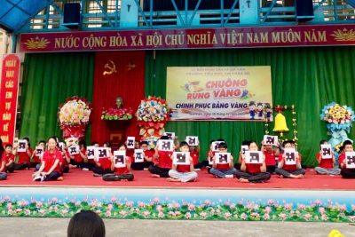 “RUNG CHUÔNG VÀNG” – SÂN CHƠI BỔ ÍCH VÀ HẤP DẪN CHO HỌC SINH TRƯỜNG TIỂU HỌC THỊ TRẤN ME.