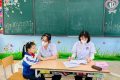 TRẠM Y TẾ PHỐI HỢP KHÁM SỨC KHỎE BAN ĐẦU CHO HỌC SINH TẠI TRƯỜNG TIỂU HỌC THỊ TRẤN ME