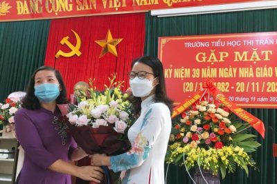 Trường Tiểu học thị trấn Me chào mừng 39 năm ngày Nhà giáo Việt Nam (20/11/1982 – 20/11/2021)