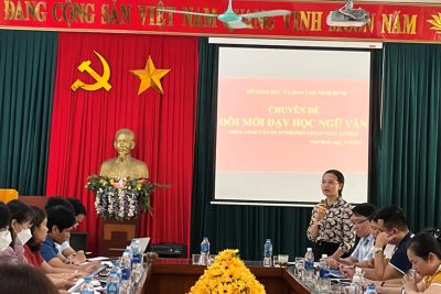 Trường Tiểu học thị trấn Me tổ chức chuyên đề đổi mới phương pháp dạy học môn Ngữ văn