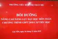 Trường Tiểu học Thị Trấn Me tổ chức lớp Bồi dưỡng nâng cao năng lực dạy học môn Toán theo CT GDPT 2018