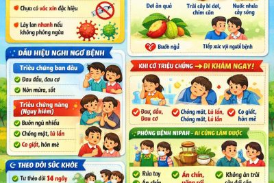 Trường Tiểu học Thị trấn Me Trân  trọng  đề nghị cha mẹ học sinh phối hợp chặt chẽ với các thầy cô giáo nhà trường quan tâm thực hiện phòng, chống bệnh do vi rus Nipan để đảm bảo sức khoẻ cho học sinh và cộng đồng. Trân trọng!